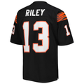 tocy C.Bengals 1981 #13 Ken Riley Mitchell & Ness Black Authentic Throwback Retired Player Jersey