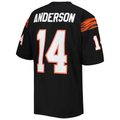 tocy C.Bengals 1981 #14 Ken Anderson Mitchell & Ness Black Authentic Throwback Retired Player Jersey
