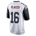 tocy C.Bengals #16 Joe Flacco Player White Alternate Home Game Stitched Jerseys