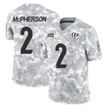 tocy C.Bengals #2 Evan McPherson Player Arctic Camo Salute to Service Limited Stitched Jerseys