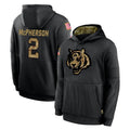 tocy C.Bengals #2 Evan McPherson Player Black Salute to Service Pullover Hoodies Limited Stitched Jerseys