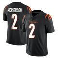 tocy C.Bengals #2 Evan McPherson Player Black Vapor Untouchable Limited Home Game Stitched Jerseys