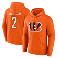 tocy C.Bengals #2 Evan McPherson Player Orange Salute to Service Pullover Hoodie Limited Stitched Jerseys
