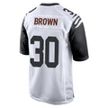 tocy C.Bengals #30 Chase Brown Player White Alternate Home Game Stitched Jerseys