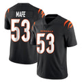 tocy C.Bengals #53 Boye Mafe Player Black Vapor Untouchable Limited Home Game Stitched Jerseys