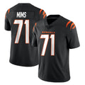tocy C.Bengals #71 Amarius Mims Player Black Vapor Untouchable Limited Home Game Stitched Jerseys
