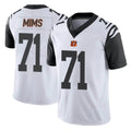 tocy C.Bengals #71 Amarius Mims Player White Color Rush Vapor Untouchable Limted Home Game Stitched Jerseys
