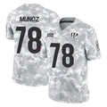 tocy C.Bengals #78 Anthony Munoz Player Arctic Camo Salute to Service Limited Stitched Jerseys