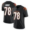 tocy C.Bengals #78 Anthony Munoz Player Black Vapor Untouchable Limited Home Game Stitched Jerseys