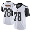 tocy C.Bengals #78 Anthony Munoz Player White Color Rush Vapor Untouchable Limted Home Game Stitched Jerseys