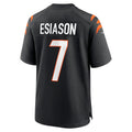 tocy C.Bengals #7 Boomer Esiason Black Retired Player Stitched Jerseys