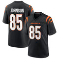 tocy C.Bengals #85 Chad Johnson Player Black Home Game Stitched Jerseys