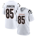 tocy C.Bengals #85 Chad Johnson Player White Home Game Stitched Jerseys