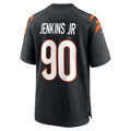 tocy C.Bengals #90 Kris Jenkins Jr Player Black Home Game Stitched Jerseys