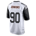 tocy C.Bengals #90 Kris Jenkins Jr Player White Alternate Home Game Stitched Jerseys