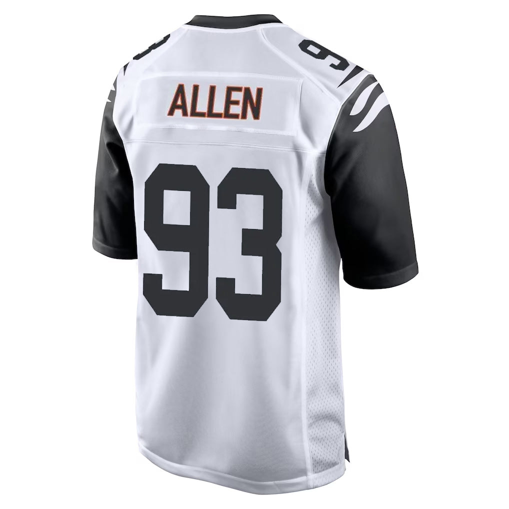 tocy C.Bengals #93 Jonathan Allen Player White Alternate Home Game Stitched Jerseys