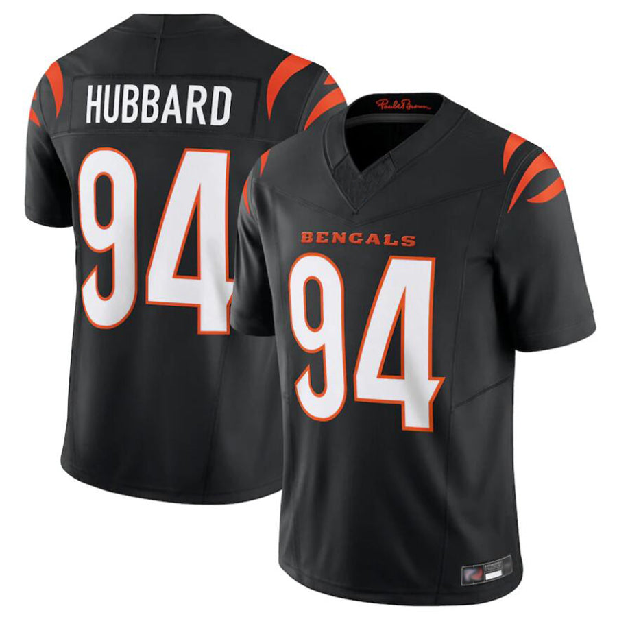 tocy C.Bengals C.Bengals #94 Sam Hubbard Player Black Vapor F.U.S.E. Limited Stitched Jerseys