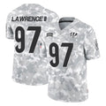 tocy C.Bengals #97 Dexter Lawrence II Player Arctic Camo Salute to Service Limited Stitched Jerseys