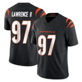 tocy C.Bengals #97 Dexter Lawrence II Player Black Vapor F.U.S.E. Limited Home Game Stitched Jerseys