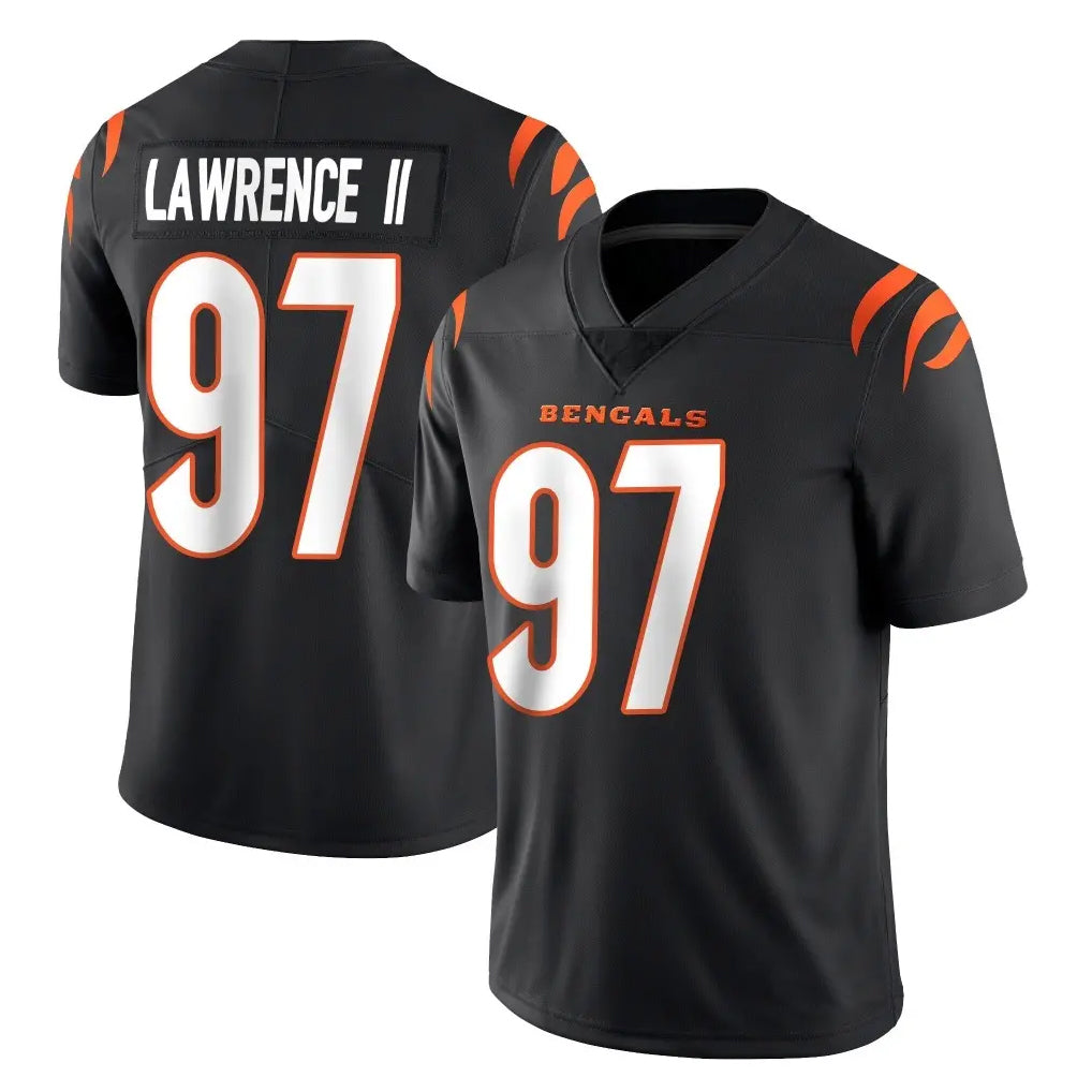 tocy C.Bengals #97 Dexter Lawrence II Player Black Vapor Untouchable Limited Home Game Stitched Jerseys