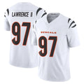 tocy C.Bengals #97 Dexter Lawrence II Player White Vapor F.U.S.E. Limited Home Game Stitched Jerseys