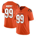 tocy C.Bengals #99 Myles Murphy Player Orange Vapor Untouchable Limited Home Game Stitched Jerseys