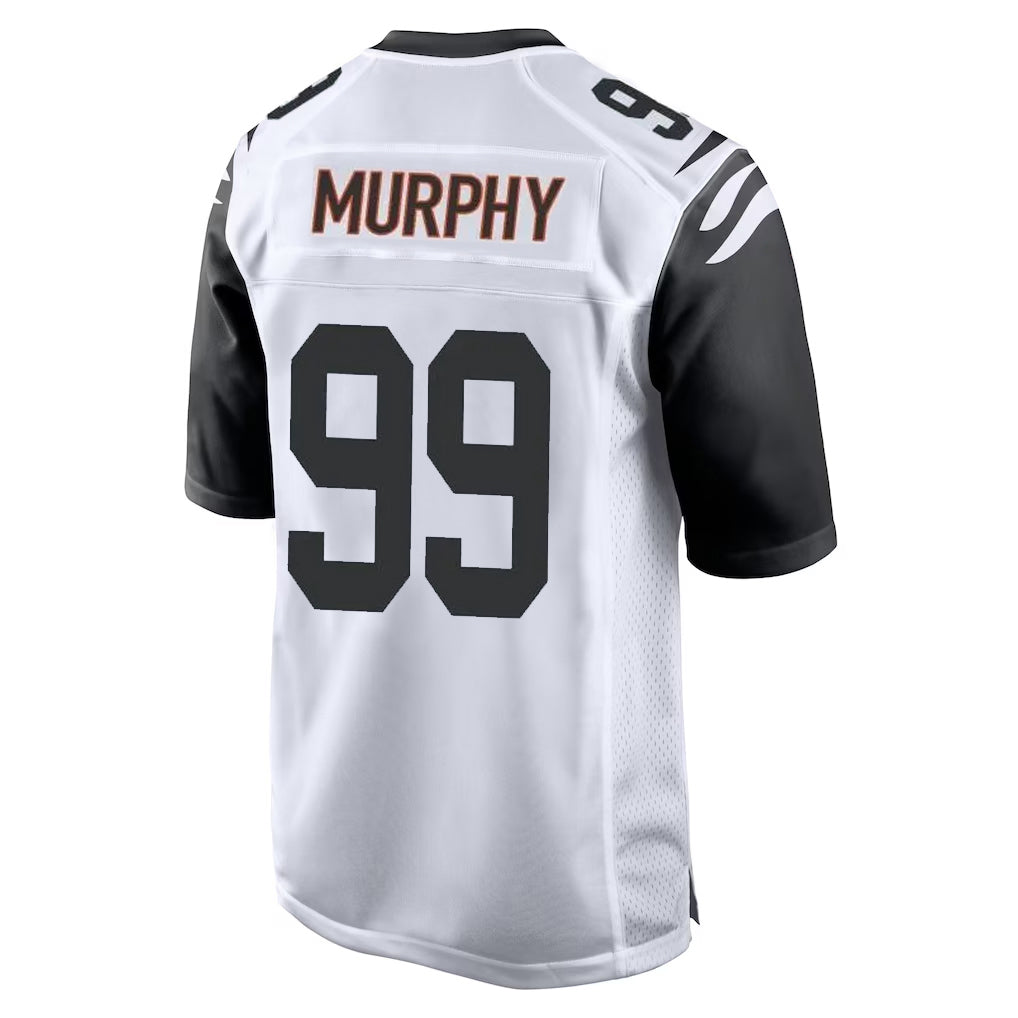 tocy C.Bengals #99 Myles Murphy Player White Alternate Home Game Stitched Jerseys