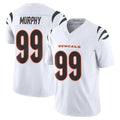 tocy C.Bengals #99 Myles Murphy Player White Vapor F.U.S.E. Limited Home Game Stitched Jerseys