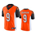 tocy C.Bengals #9 Joe Burrow Player Orange Limited Home Game Stitched Jerseys