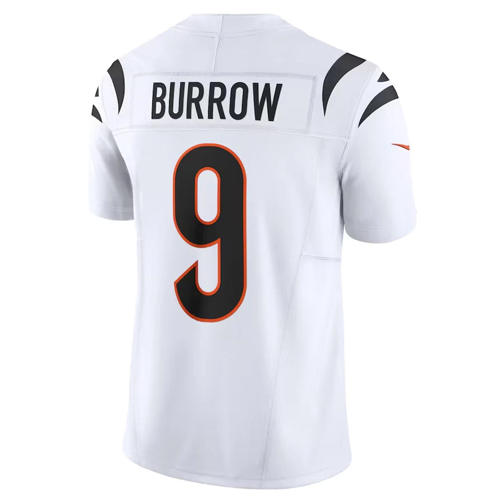 tocy C.Bengals #9 Joe Burrow Player White Vapor F.U.S.E. Limited Stitched Jerseys