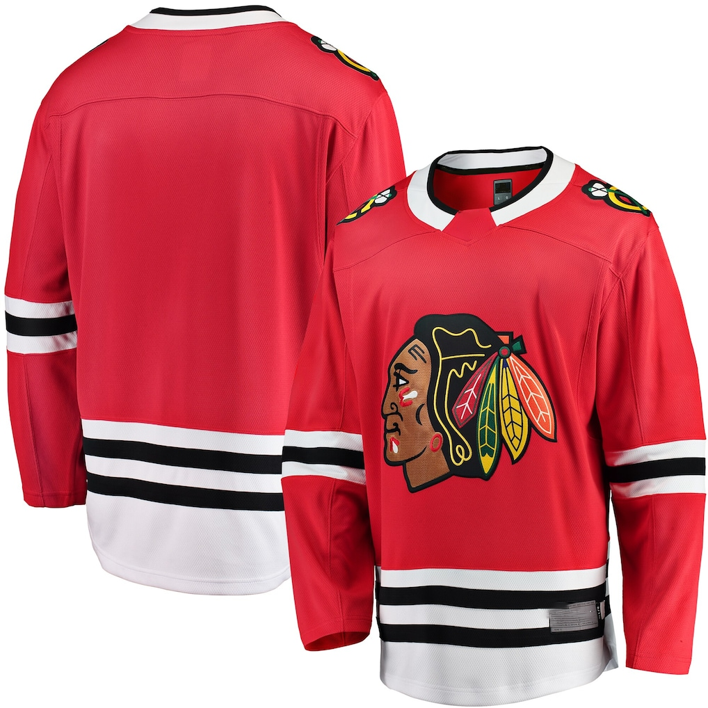 Tocy C.Blackhawks Red Breakaway Home Jerseys