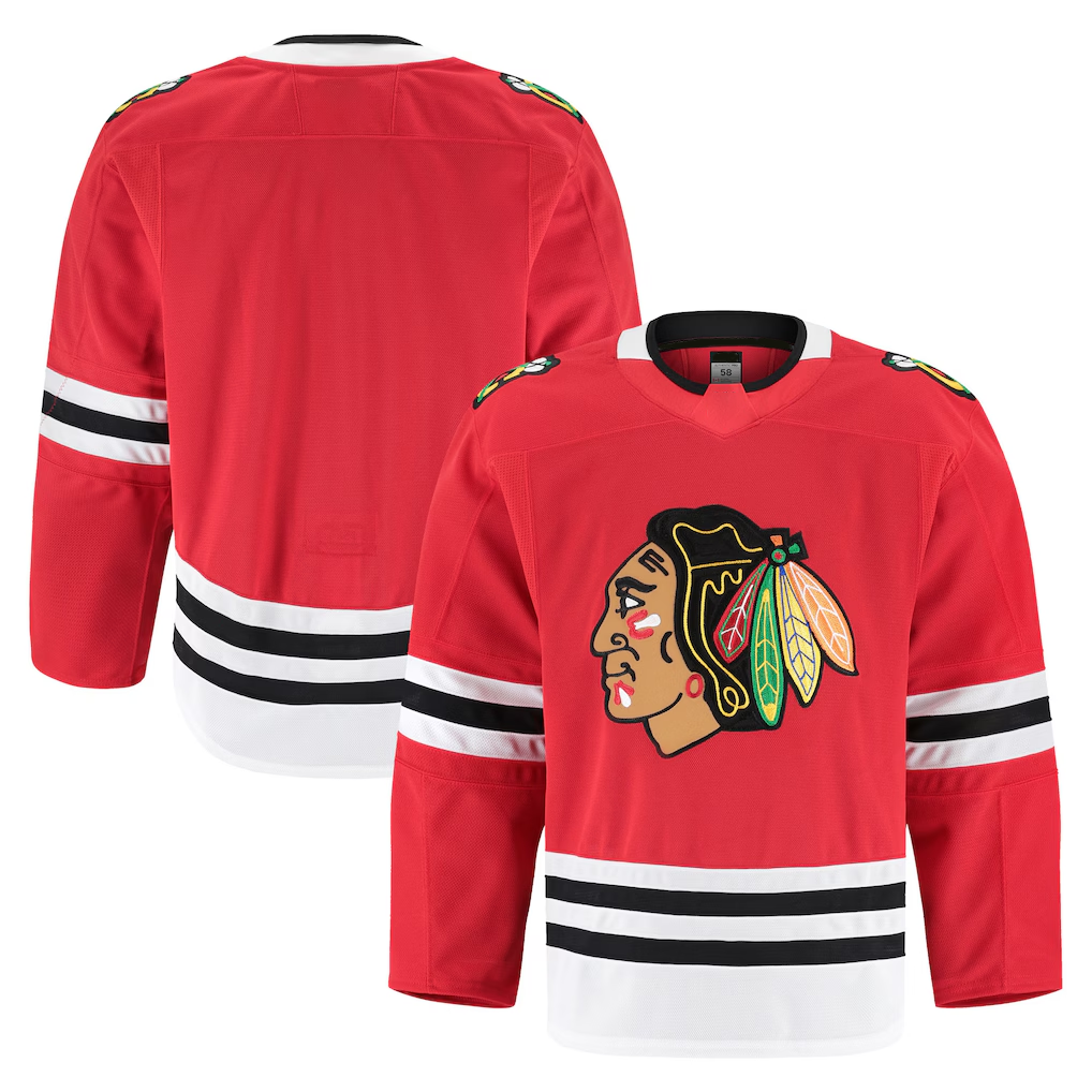 Tocy C.Blackhawks Red Home Authentic Pro Jerseys
