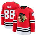 Tocy C.Blackhawks #88 Patrick Kane Red Premium Jerseys