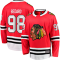 Tocy C.Blackhawks #98 Connor Bedard Red Home Breakaway Player Jerseys