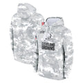 tocy C.Browns Arctic Camo Salute to Service Hoodies Limited Game Blank Player Stitched Jerseys