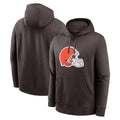 tocy C.Browns Brown Primetime Logo Hoodie Blank Player Limited Stitched Jerseys