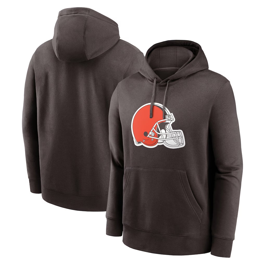 tocy C.Browns Brown Primetime Logo Hoodie Blank Player Limited Stitched Jerseys