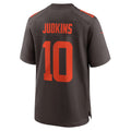 tocy C.Browns #10 Quinshon Judkins Player Brown Game Stitched Jerseys