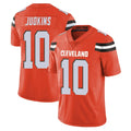 tocy C.Browns #10 Quinshon Judkins Player Orange Alternate Vapor Untouchable Limited Home Game Stitched Jerseys