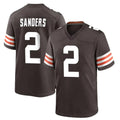 tocy C.Browns #2 Shedeur Sanders Player Brown Home Game Stitched Jerseys