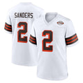 tocy C.Browns #2 Shedeur Sanders Player White Alternate Home Game Stitched Jerseys