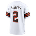 tocy C.Browns #2 Shedeur Sanders White Alternate Game Stitched Jerseys