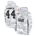 tocy C.Browns #44 Harold Fannin Jr. Player Arctic Camo Salute to Service Hoodies Limited Game Stitched Jerseys