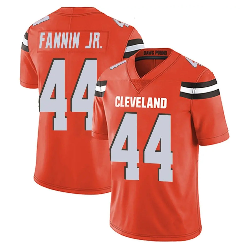 tocy C.Browns #44 Harold Fannin Jr. Player Orange Alternate Vapor Untouchable Limited Home Game Stitched Jerseys