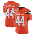 tocy C.Browns #44 Harold Fannin Jr. Player Orange Alternate Vapor Untouchable Limited Home Game Stitched Jerseys
