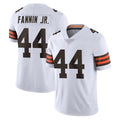 tocy C.Browns #44 Harold Fannin Jr. Player White Vapor Untouchable Limited Home Game Stitched Jerseys