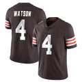 tocy C.Browns #4 Deshaun Watson Player Brown Color Vapor Untouchable Limited Home Game Stitched Jerseys