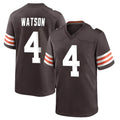 tocy C.Browns #4 Deshaun Watson Player Brown Home Game Stitched Jerseys