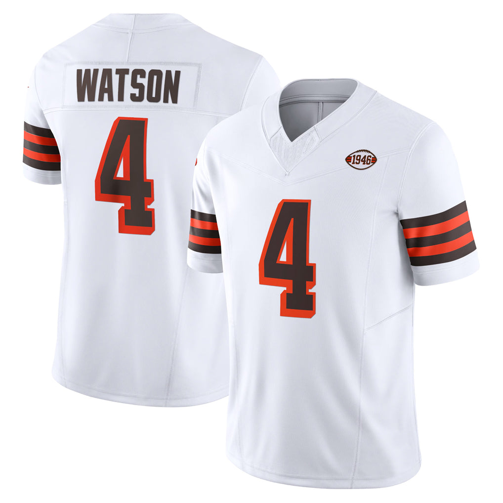 tocy C.Browns #4 Deshaun Watson Player White Limited Vapor F.U.S.E. Alternate Game Stitched Jerseys