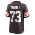tocy C.Browns #73 Joe Thomas Brown Retired Player Game Stitched Jerseys